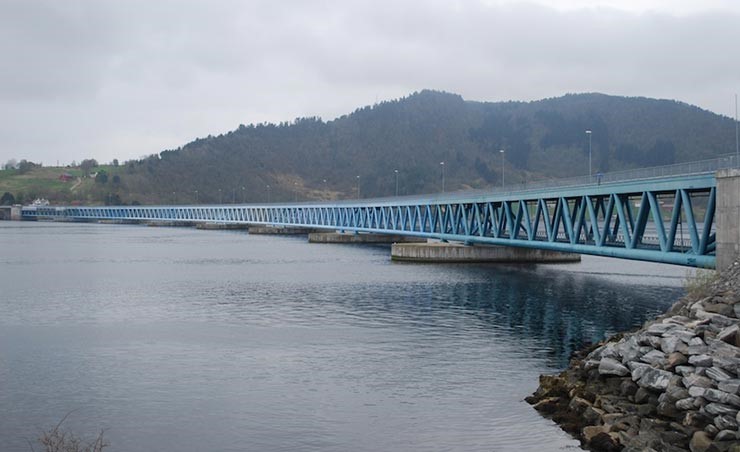 Міст Бергсойсунд, Норвегія